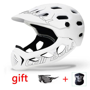 Cairbull ALLCROSS MTB new mountain cross-country bicycle full face helmet extreme sports safety helmet casco ciclismo bicicleta - DreamWeaversStore