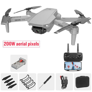 E88 Mini Drone 1080P WiFi FPV HD 4K Dual Camera RC Drones Height Holding Mode Foldable Quadrotor Aircraft Helicopter Toy Gifts - DreamWeaversStore
