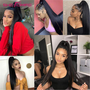 Bone Straight Human Hair Bundles SheAdmire 32 34 36 38 40Inch 1/3/4 Pcs Deals Sale For Black Women Brazilian Remy Hair Extension - DreamWeaversStore