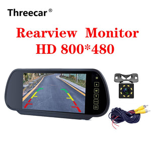 Reverse Parking system.7 inch TFT LCD Screen Car Monitor rearview mirror+ Night Vision Rearview camera optional - DreamWeaversStore