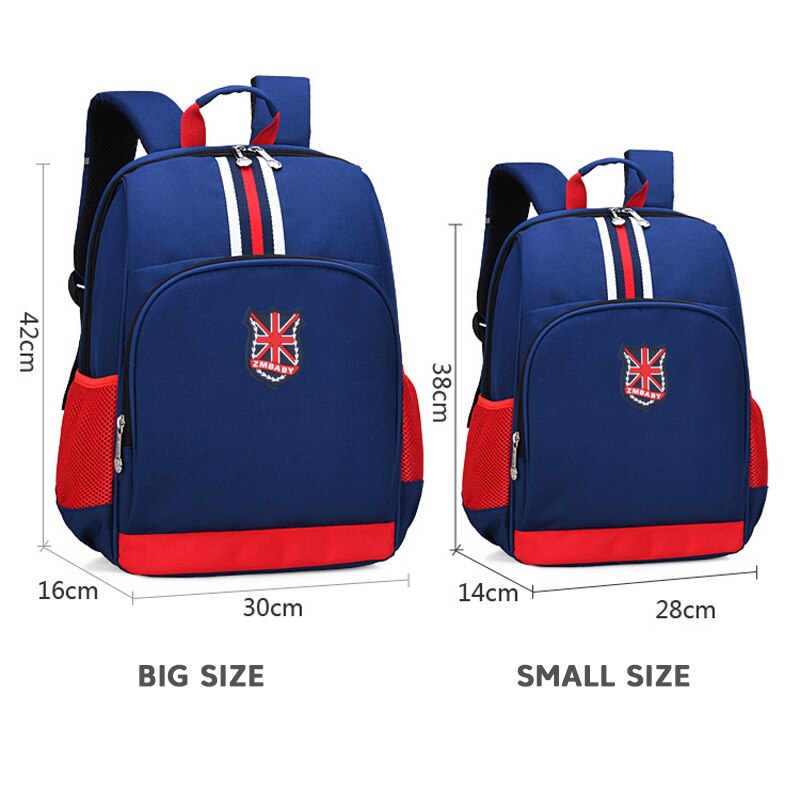 DORIKYDS Pupil Students Children England Style Backpack School Bags For Boys Bagpack Mochila Escolar Hombre Waterproof Backpacks - DreamWeaversStore