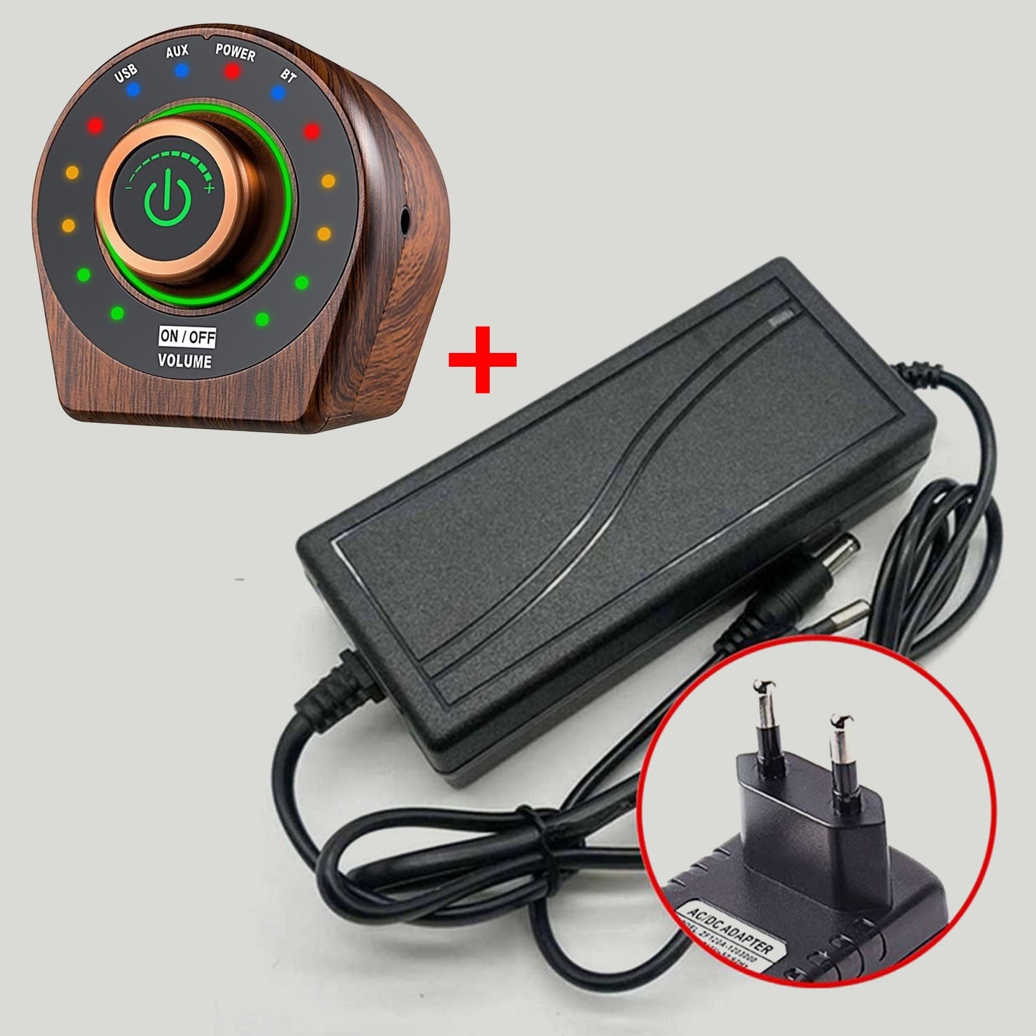 Mini Wooden Design HiFi  Bluetooth 5.0 Power Class D Amplifier Tpa3116 Digital Amp  50W*2 Home Audio Car Marine USB/AUX IN - DreamWeaversStore