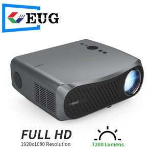 Home Projector Led Home Theater Beamer Android System Full Hd 1080P Native Resolution 10000:1 Contrast Ratio 900DAB Projector - DreamWeaversStore