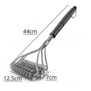 Grill Brush and Scraper, Best BBQ Cleaner, Perfect Tools for All Grill Types, Including Weber, Ideal Barbecue Accessories - DreamWeaversStore