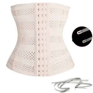 Waist Trainer Corsets And Bustiers Latex Cincher Girdles Shapewear Slimming Belt Body Shaper Fitness Corset Sheath Plus Size XXL - DreamWeaversStore