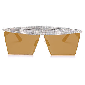 Vintage Square Sunglasses Women Men 2020 Luxury Flat Top Fashion Metal Steampunk Sun Glasses Shades Glasses UV400 Oculos Men - DreamWeaversStore