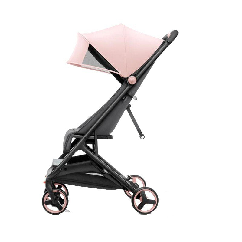 XIAOMI Mitu Baby Stroller Folding 4 Wheels shock absorption High Landscape Car for Newborn Baby Portable Travel baby carriage - DreamWeaversStore