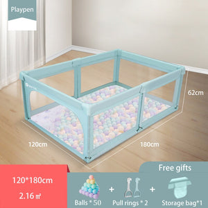 Baby Playpen Anti-collision Children Safety Fence Kids Indoor Playground Baby Park Ball Pool Newborn Safety Barriers 0-6 Years - DreamWeaversStore