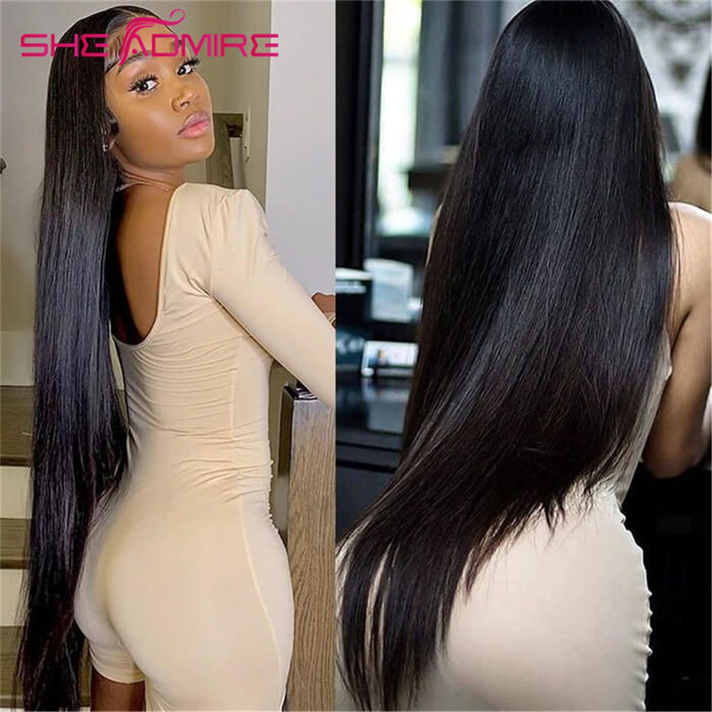 Bone Straight Human Hair Bundles SheAdmire 32 34 36 38 40Inch 1/3/4 Pcs Deals Sale For Black Women Brazilian Remy Hair Extension - DreamWeaversStore