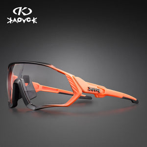 Kapvoe Photochromic Cycling Sunglasses Men Women Sport Road Mtb Mountain Bike Bicycle Glasses Cycling Glasses Eyewear Goggle - DreamWeaversStore