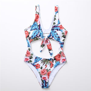 2020 new style Mother Daughter Swimsuit Printed Bikini Underwear Set Beach Wear Family Matching Clothes Parent-child Swimsuit - DreamWeaversStore