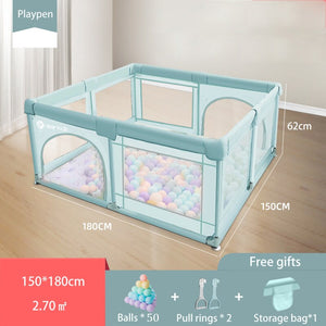 Baby Playpen Anti-collision Children Safety Fence Kids Indoor Playground Baby Park Ball Pool Newborn Safety Barriers 0-6 Years - DreamWeaversStore