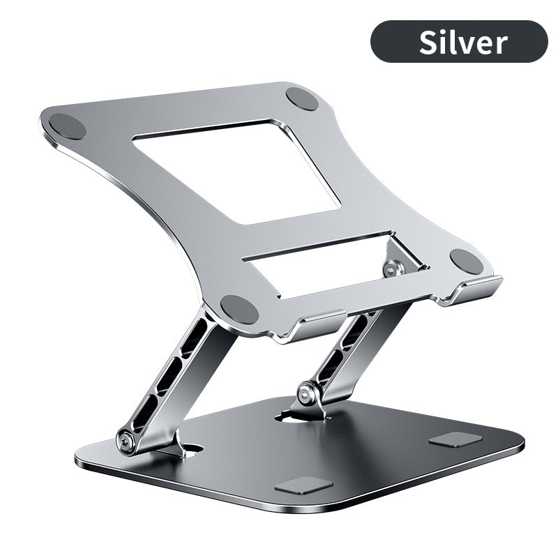 MC 515 Laptop Stand Adjustable Aluminum Alloy Notebook Stand Compatible with 10-17 Inch Laptop Portable Laptop Holder - DreamWeaversStore