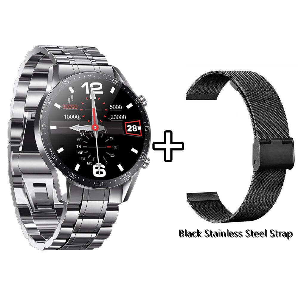 XUESEVEN SK7 Smart Watch Bluetooth Call IP68 Waterproof Fitness Exercise Sleep Heart Rate Monitoring Smart Watch for Android IOS - DreamWeaversStore