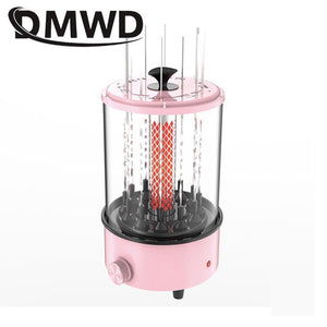 Electric Oven Automatic Rotary Skewer Smokeless Barbecue Grill Cup BBQ Kebab Machine Rotisserie Roast Domestic Heating Stove EU - DreamWeaversStore