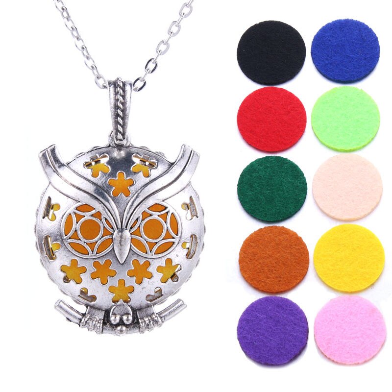 Aromatherapy Jewelry Locket Necklace Tree of Life Necklace Essential Oil Diffuser Perfume Aroma Diffuser Necklace Christmas Gift - DreamWeaversStore