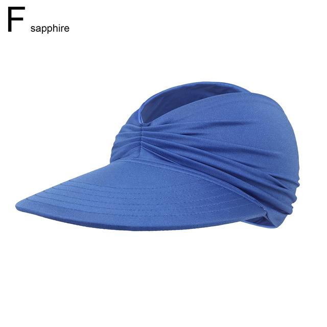 New Hat Women Summer Sun Visor Hat Women Girls Anti-UV Elastic Hollow Top Hat Outdoor Sun Hat Summer Hat Visor Caps For Ladies - DreamWeaversStore