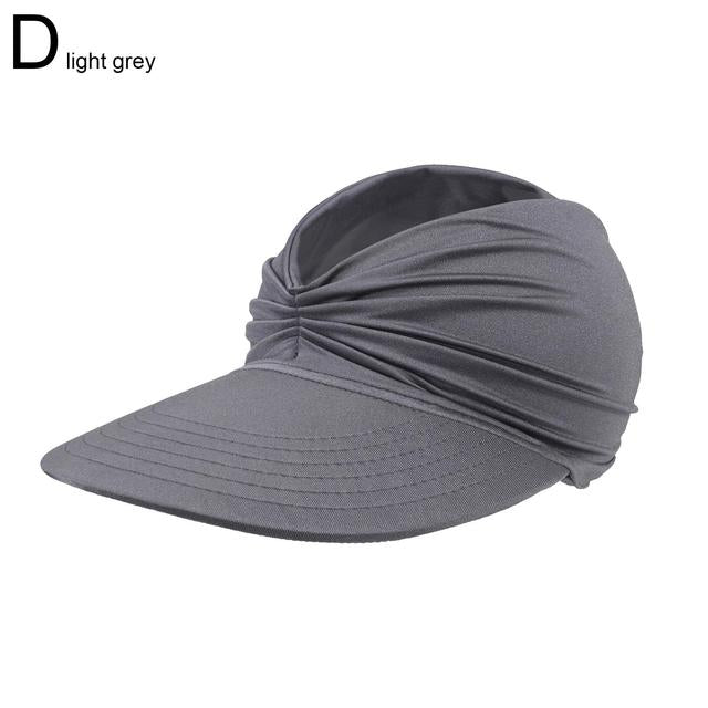 New Hat Women Summer Sun Visor Hat Women Girls Anti-UV Elastic Hollow Top Hat Outdoor Sun Hat Summer Hat Visor Caps For Ladies - DreamWeaversStore