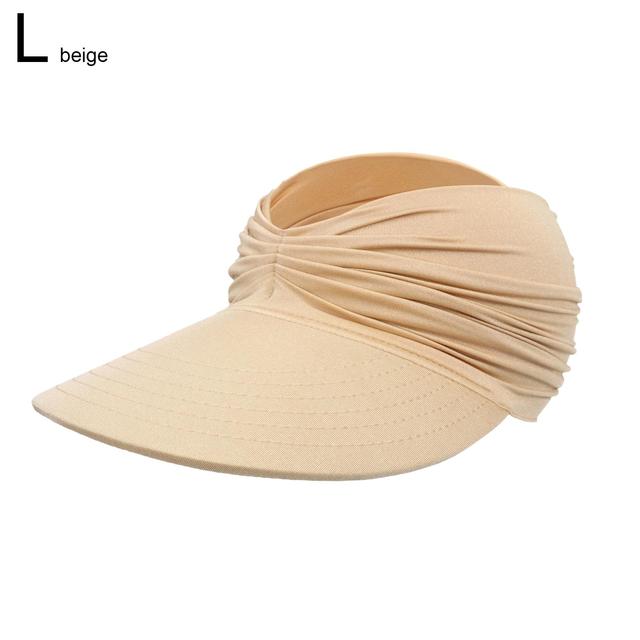 New Hat Women Summer Sun Visor Hat Women Girls Anti-UV Elastic Hollow Top Hat Outdoor Sun Hat Summer Hat Visor Caps For Ladies - DreamWeaversStore