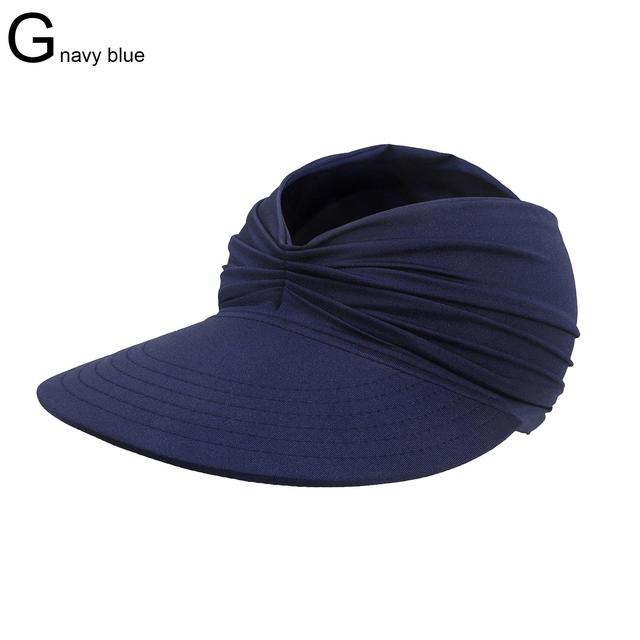 New Hat Women Summer Sun Visor Hat Women Girls Anti-UV Elastic Hollow Top Hat Outdoor Sun Hat Summer Hat Visor Caps For Ladies - DreamWeaversStore