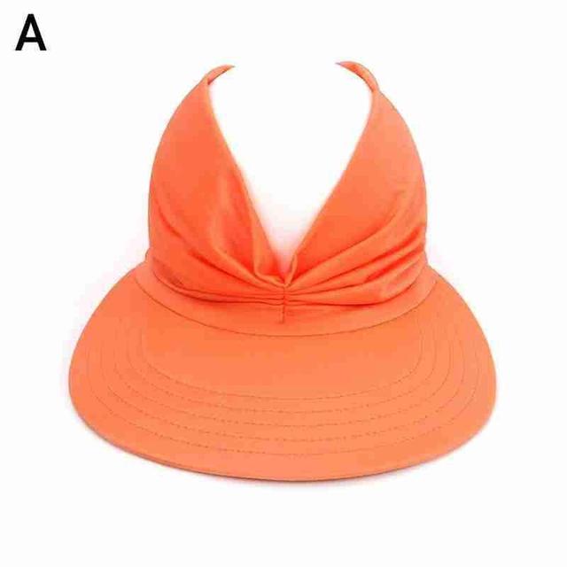 New Hat Women Summer Sun Visor Hat Women Girls Anti-UV Elastic Hollow Top Hat Outdoor Sun Hat Summer Hat Visor Caps For Ladies - DreamWeaversStore