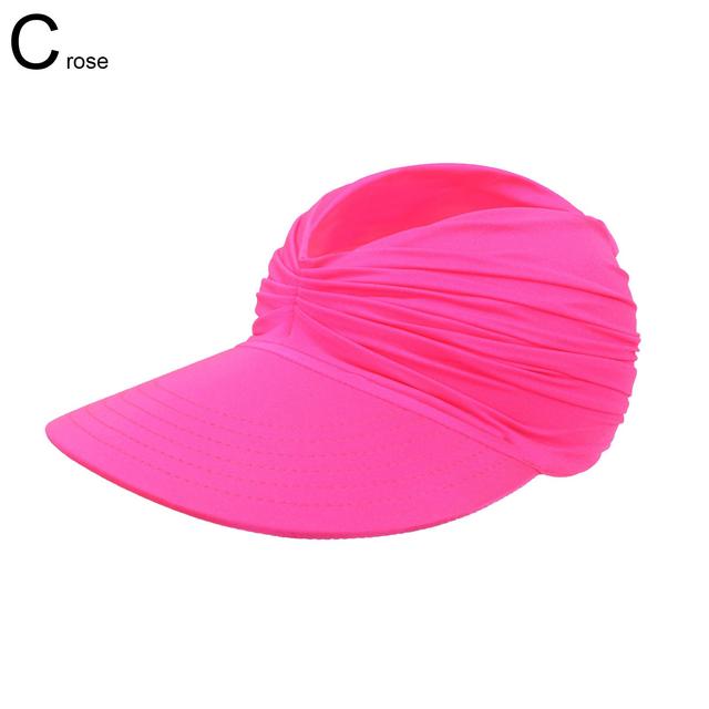 New Hat Women Summer Sun Visor Hat Women Girls Anti-UV Elastic Hollow Top Hat Outdoor Sun Hat Summer Hat Visor Caps For Ladies - DreamWeaversStore