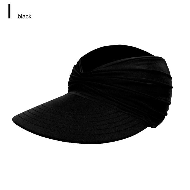 New Hat Women Summer Sun Visor Hat Women Girls Anti-UV Elastic Hollow Top Hat Outdoor Sun Hat Summer Hat Visor Caps For Ladies - DreamWeaversStore