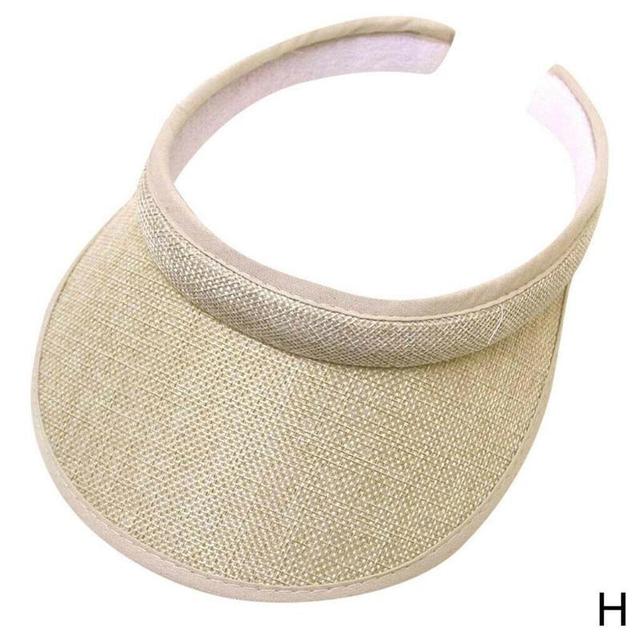 New Hat Women Summer Sun Visor Hat Women Girls Anti-UV Elastic Hollow Top Hat Outdoor Sun Hat Summer Hat Visor Caps For Ladies - DreamWeaversStore