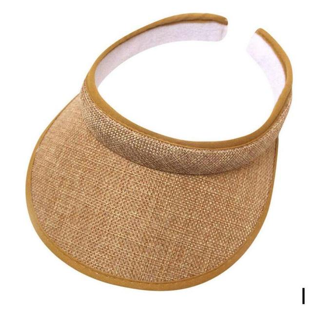 New Hat Women Summer Sun Visor Hat Women Girls Anti-UV Elastic Hollow Top Hat Outdoor Sun Hat Summer Hat Visor Caps For Ladies - DreamWeaversStore