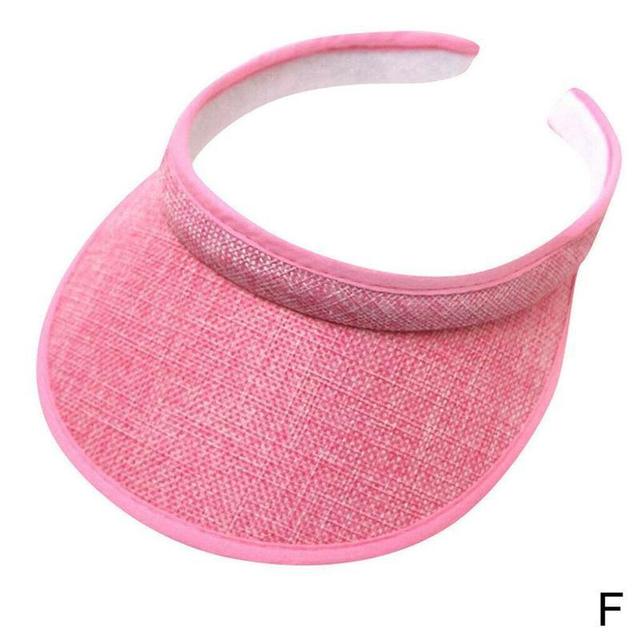 New Hat Women Summer Sun Visor Hat Women Girls Anti-UV Elastic Hollow Top Hat Outdoor Sun Hat Summer Hat Visor Caps For Ladies - DreamWeaversStore