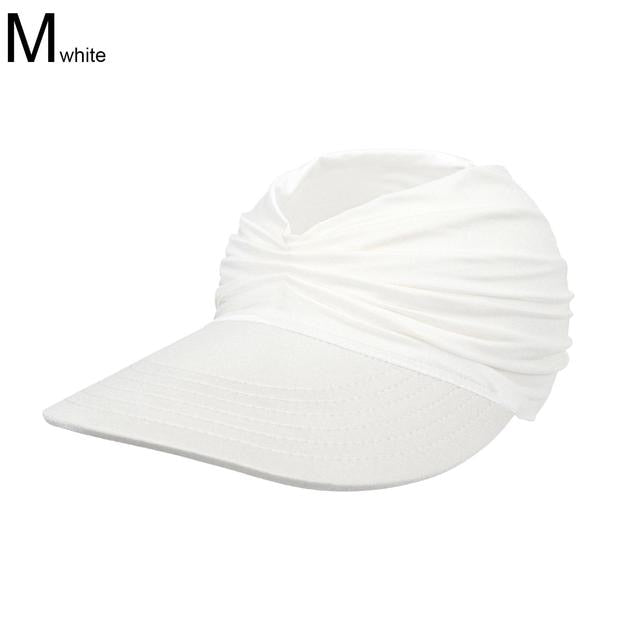 New Hat Women Summer Sun Visor Hat Women Girls Anti-UV Elastic Hollow Top Hat Outdoor Sun Hat Summer Hat Visor Caps For Ladies - DreamWeaversStore