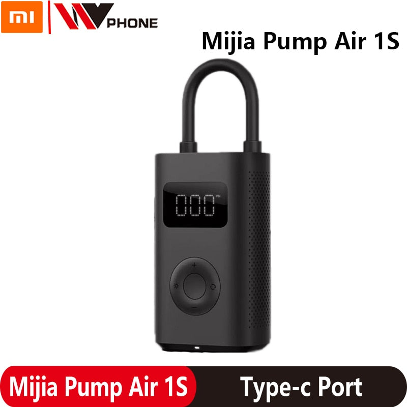 Xiaomi Mijia Portable Electric Pump Air Compressor Smart Digital Tire Sensor Mi Inflatable Treasure 1S Optional for Car - DreamWeaversStore