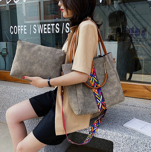 PU Ladies Leather Shoulder Bags Women Messenger Bags Fashion Female Business Bags Casual Tote Bags for Girls Lady Crossbody Bags - DreamWeaversStore