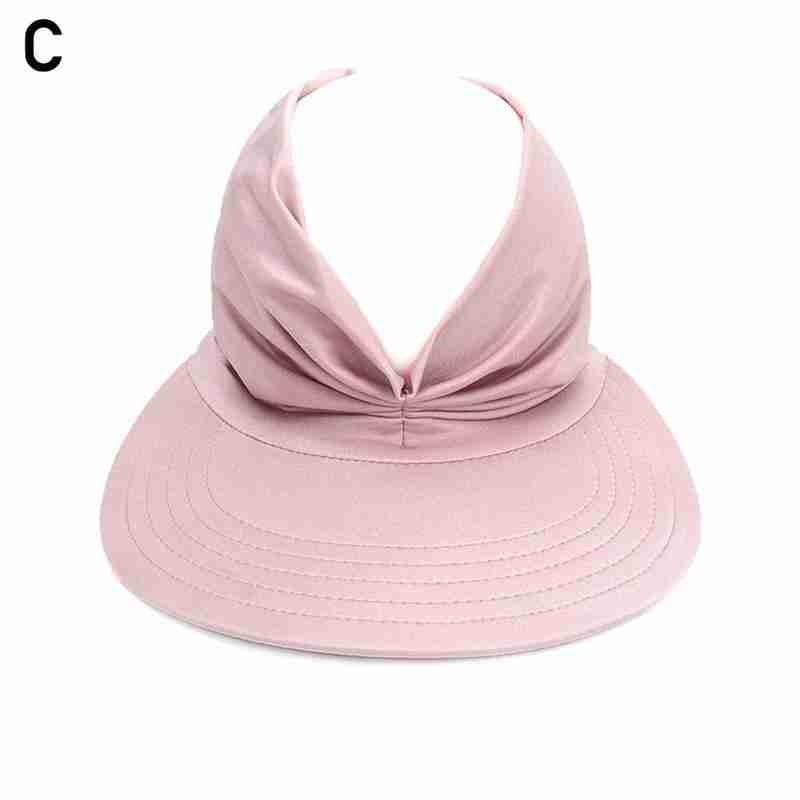 New Hat Women Summer Sun Visor Hat Women Girls Anti-UV Elastic Hollow Top Hat Outdoor Sun Hat Summer Hat Visor Caps For Ladies - DreamWeaversStore