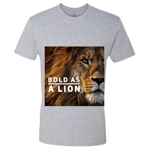 Bold as a Lion Next Level T-shirt - 100% combed ringspun cotton - Style 3600 - DreamWeaversStore