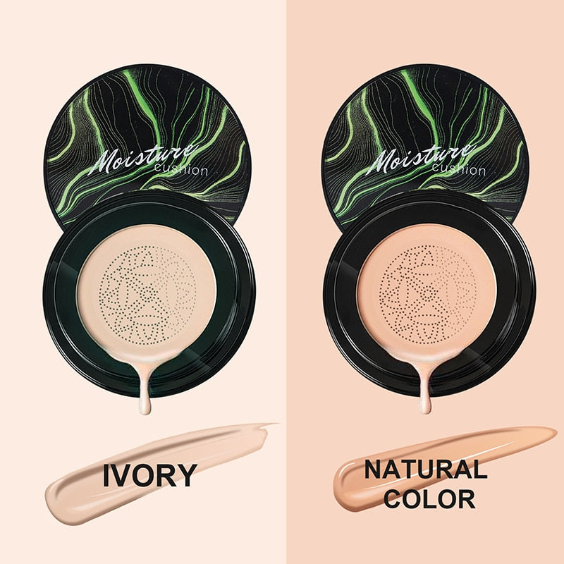 BB Cream Foundation Concealer Air Cushion Mushroom Head CC Whitening Makeup Cosmetics Waterproof Brighten Face Base Tone - DreamWeaversStore