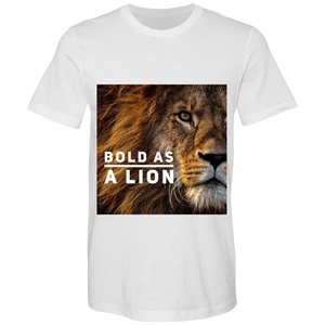 Bold as a Lion Bella Canvas Airlume combed and Ringspun cotton T-shirts - DreamWeaversStore