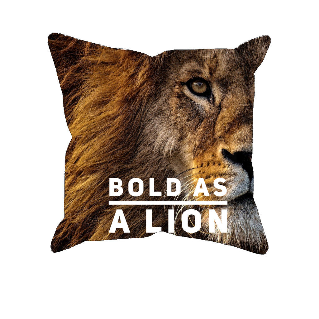 Bold as a Lion Sublimated Pillow Case - DreamWeaversStore