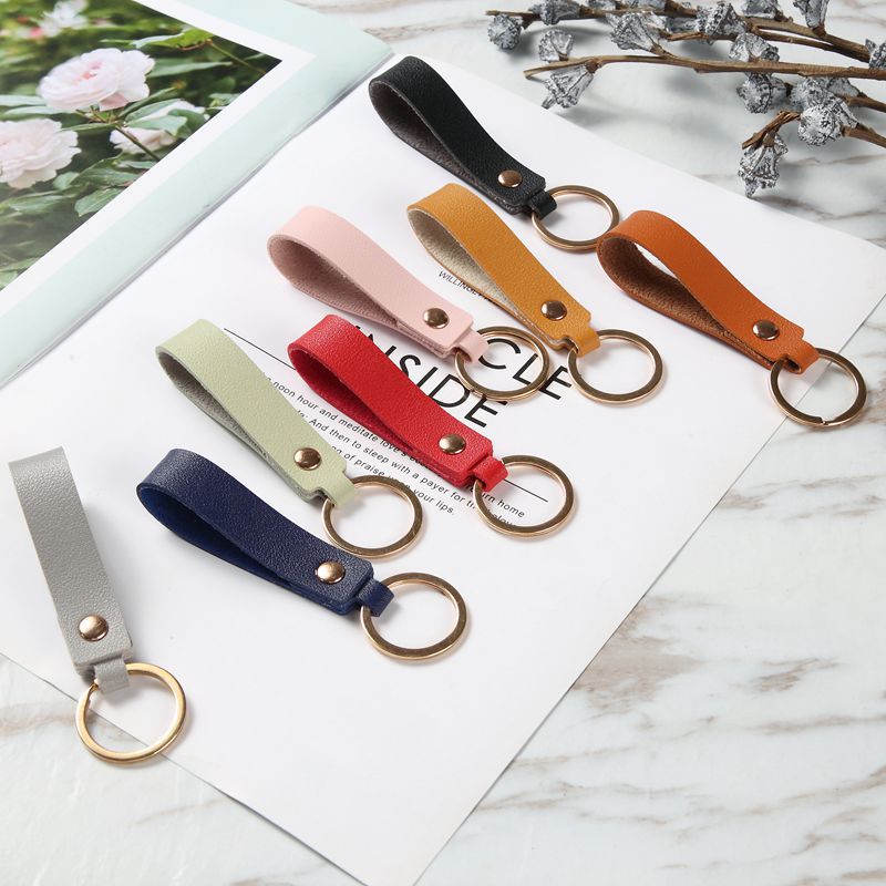 Leather Keychain - DreamWeaversStore