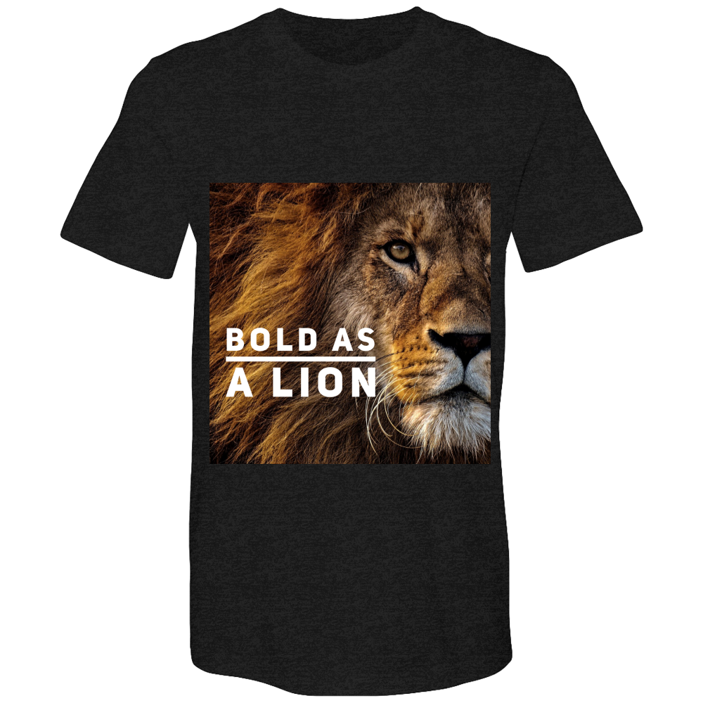 Bold as a Lion Bella Canvas Airlume combed and Ringspun cotton T-shirts - DreamWeaversStore