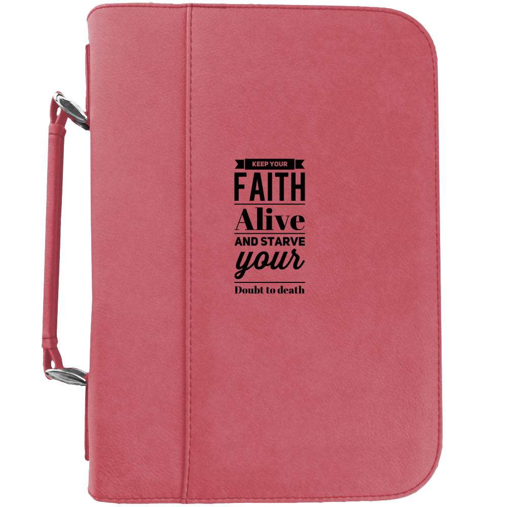 Keep Your Faith Alive Christian Book / Bible Cover - DreamWeaversStore