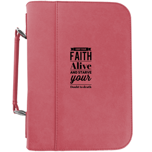 Keep Your Faith Alive Christian Book / Bible Cover - DreamWeaversStore