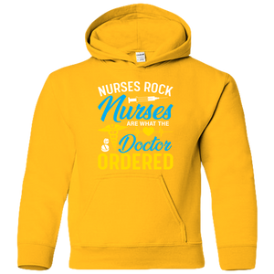 Nurses Rock Youth Hoodie - DreamWeaversStore